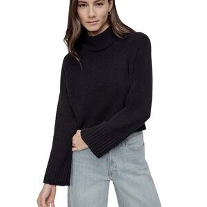 DKNY Black Cowl Neck Sweater